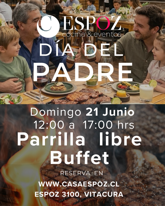 Día del Padre 21 de Junio - Parrilla Libre