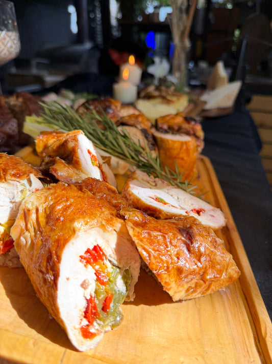 Pollo Relleno para 4 a 5 Personas